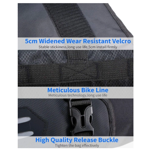 Bike Handlebar Bag Waterproof Bicycle Frame Bag Cycling Front Handlebar Bag