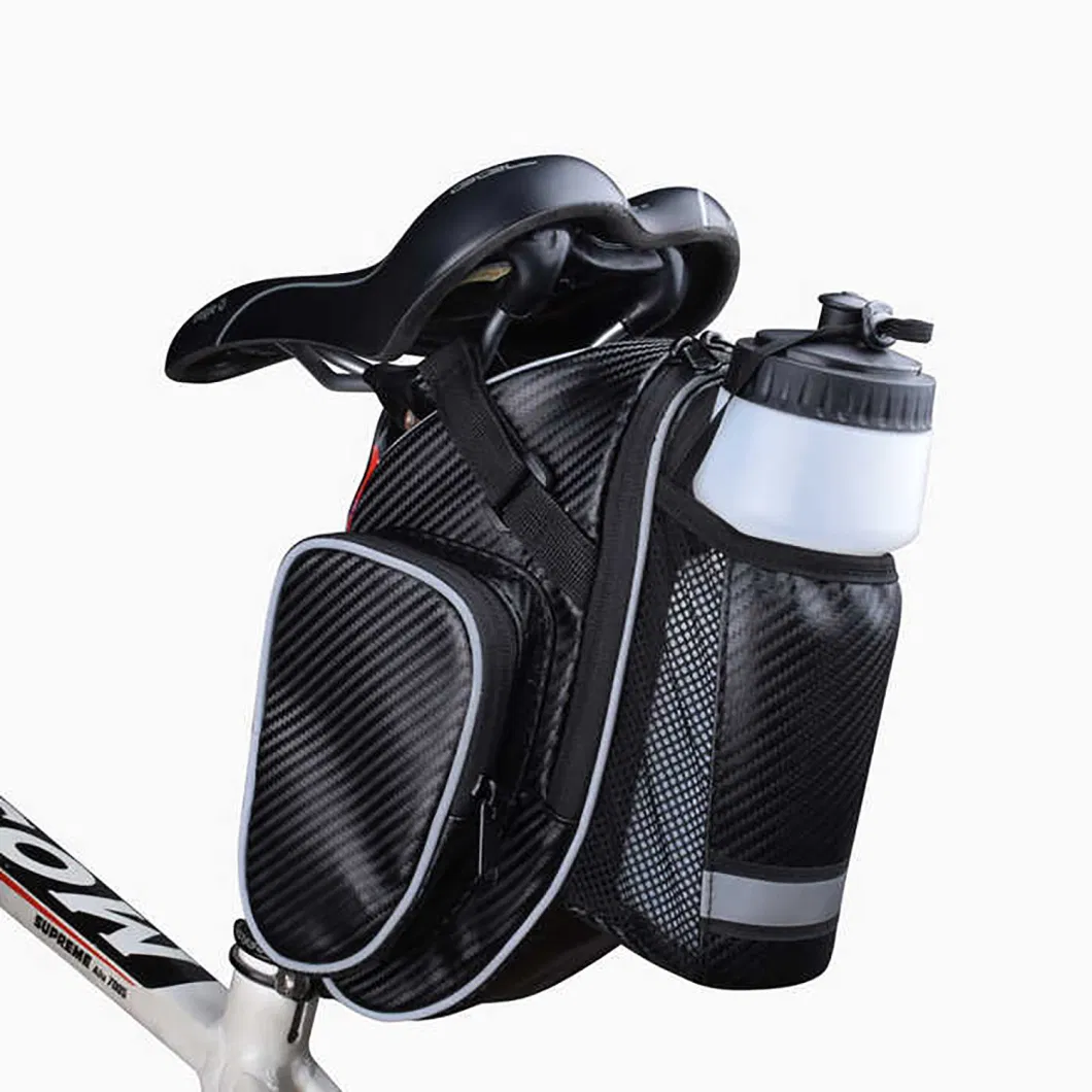 Bike Saddle Bag Waterproof Bicycle Seat Pouch Water Bottle Holder Ci23836