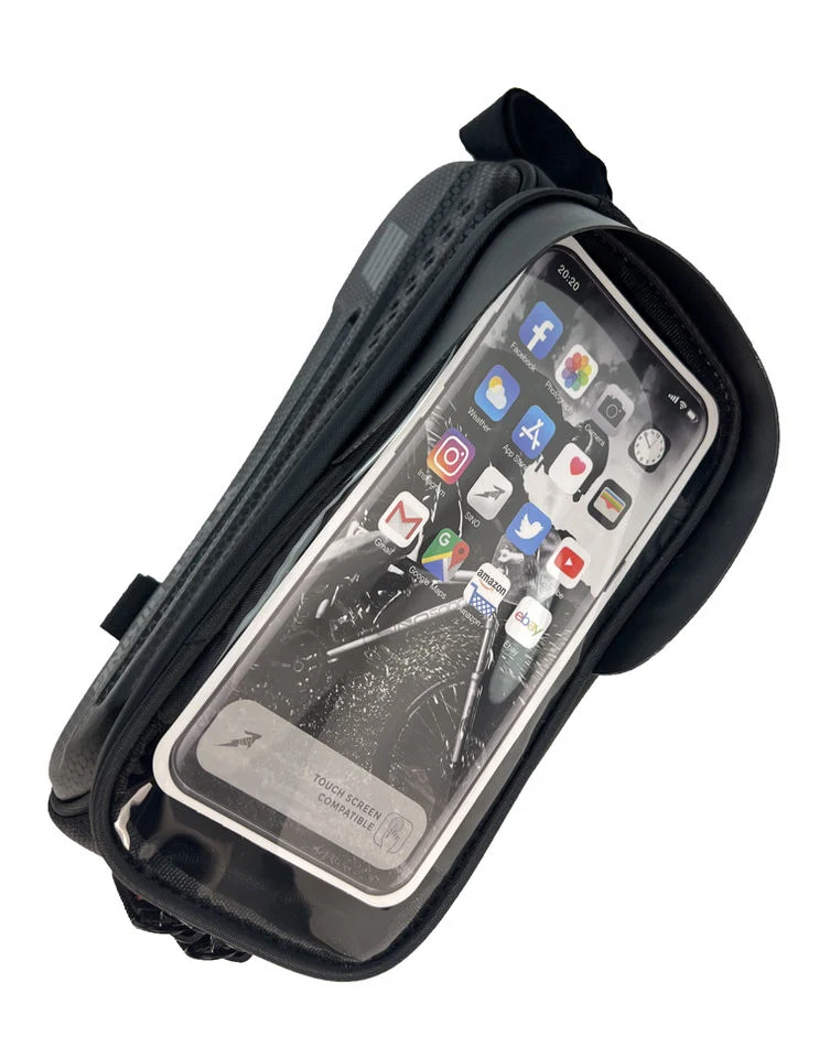 EVA Bicycle Handlebar Mobile Phone Bag Frame Bag (HBG-081)