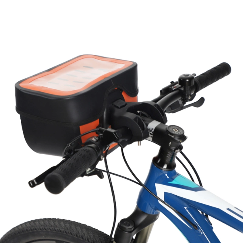 Bike Front Tube Bag Waterproof Bicycle Handlebar Basket Pack Cycling Front Frame Pannier Bicycle Accessories